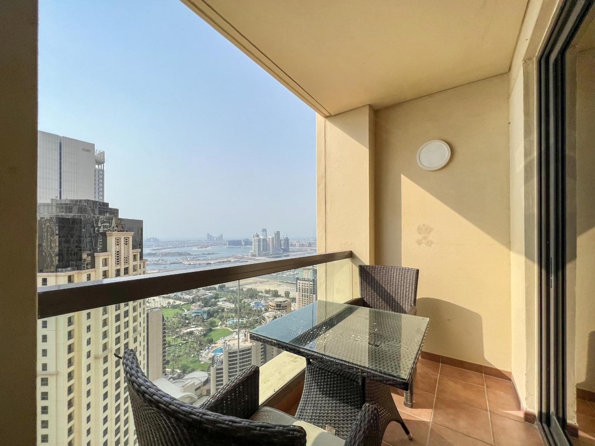 Sea View+Marina View 4BR @Jumeirah Beach Residence Dubai Exterior foto