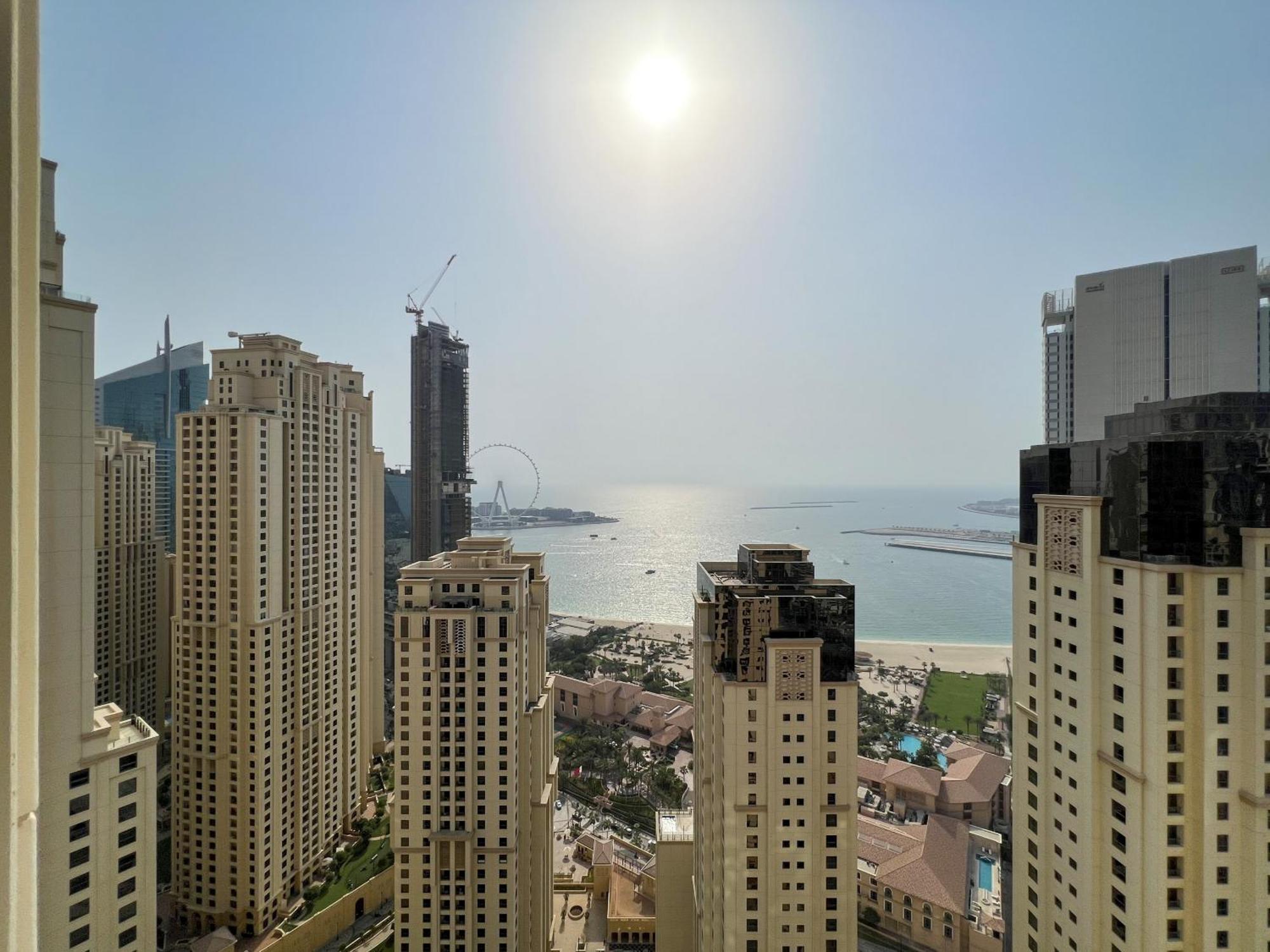 Sea View+Marina View 4BR @Jumeirah Beach Residence Dubai Exterior foto