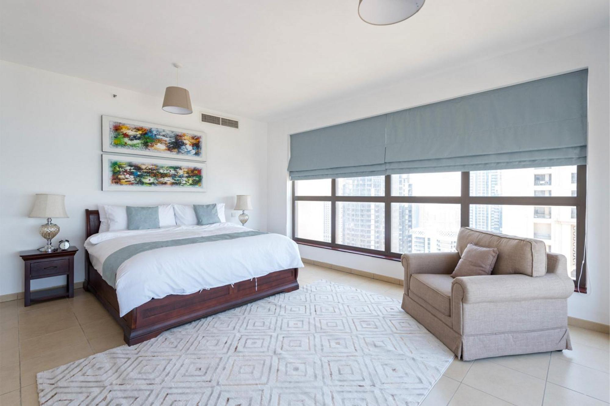 Sea View+Marina View 4BR @Jumeirah Beach Residence Dubai Exterior foto